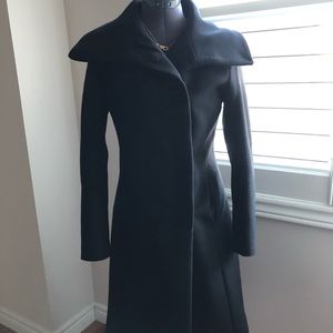 Zara black wool coat